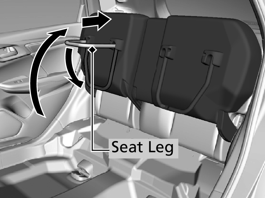 Honda Seat Leg