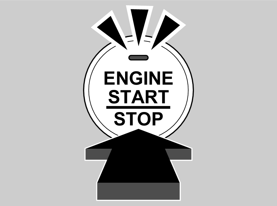 Honda Jazz Engine Start/Stop Button